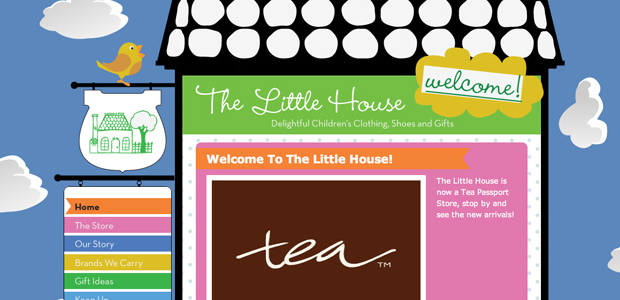 The Little House Kansas City Web Design - Detail - Johnny Lightning Strikes Again