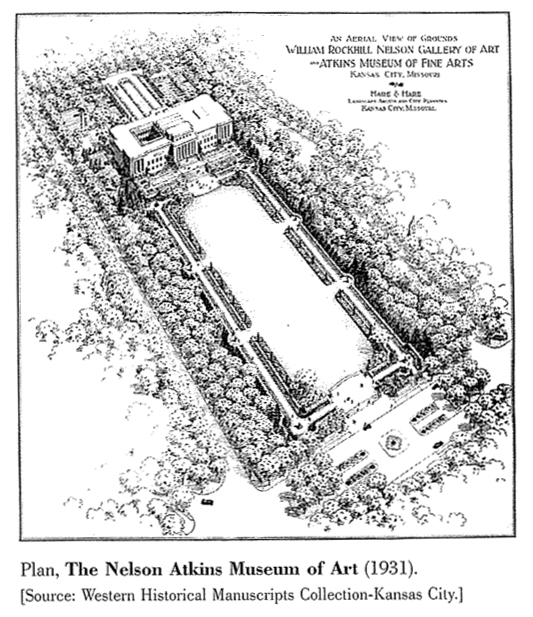 Nelson Atkins Museum of Art, Kansas City - Research for Ochsner Hare & Hare Website Design