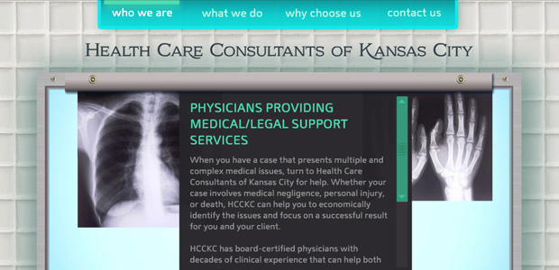 Health Care Consultants of Kansas City Web Design & Development - Johnny Lightning Strikes Again